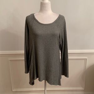 Elan Gray Shirt. One Size Fits Up To Large.
